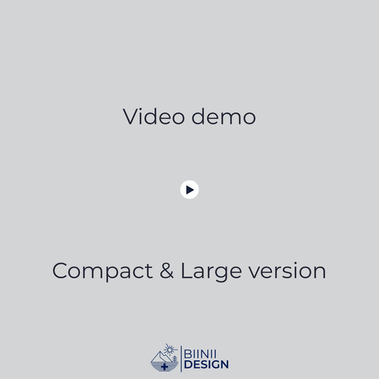 Demo video — opening and closing the deluxe keychain pill holder (Compact).